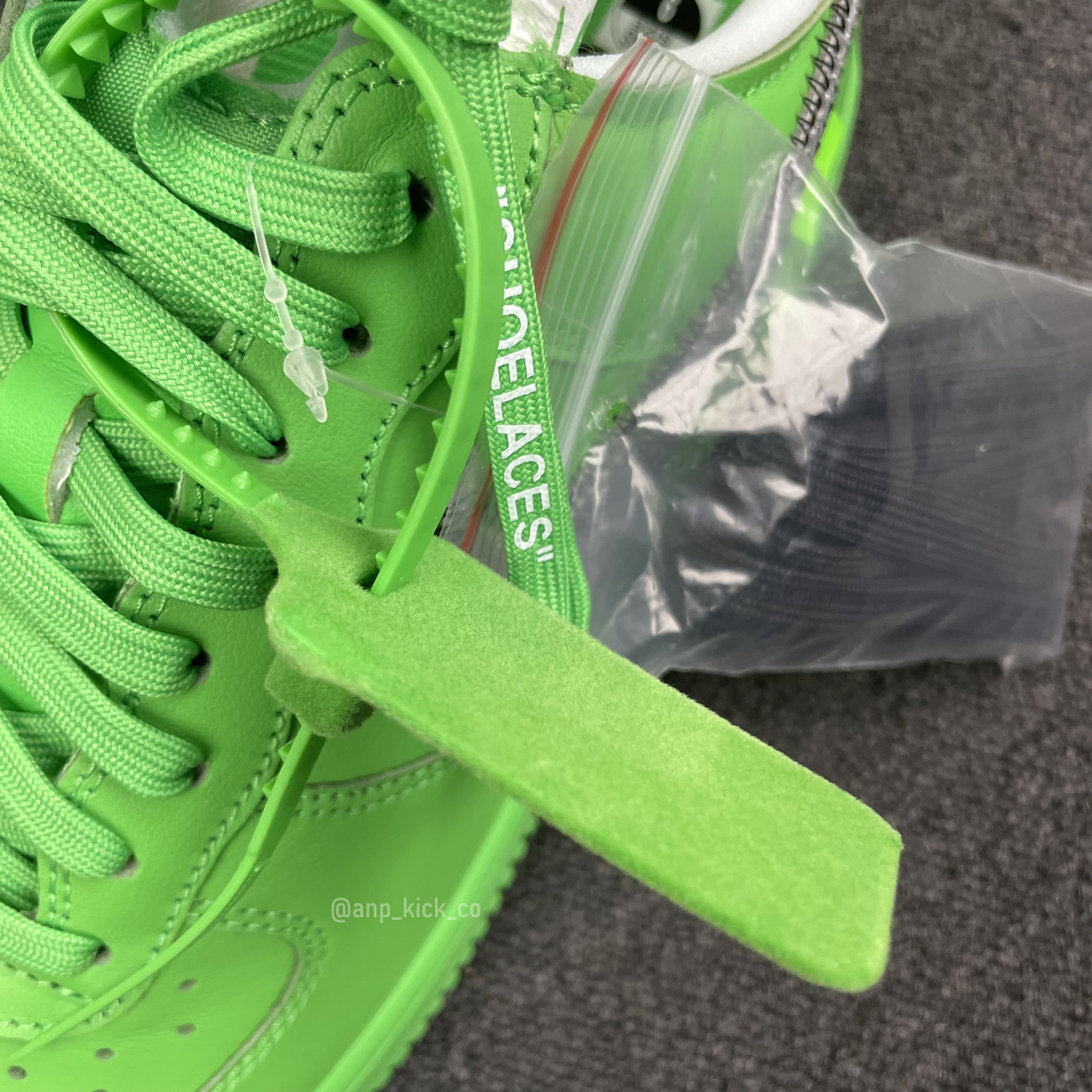 Off White Nike Air Force 1 Low Light Green (16) - newkick.vip